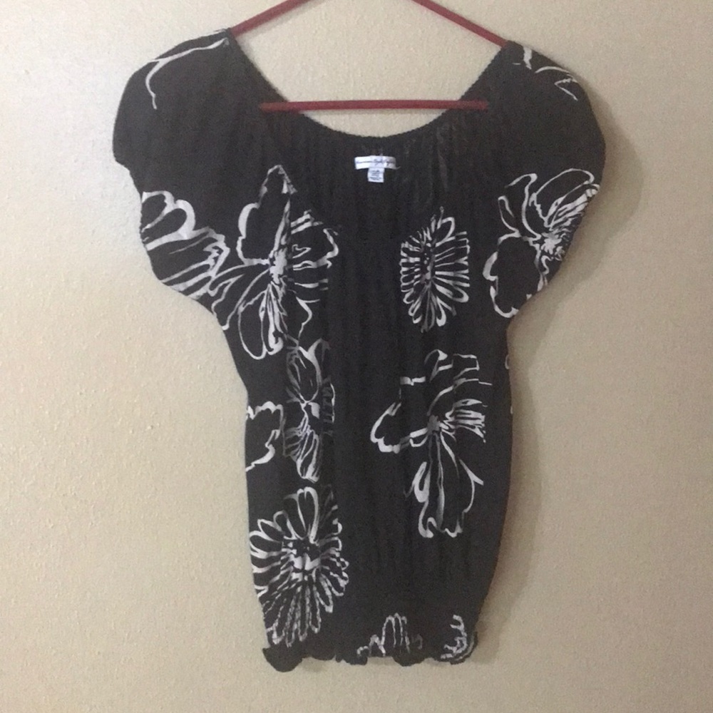American Eagle Outfitters Flower print top